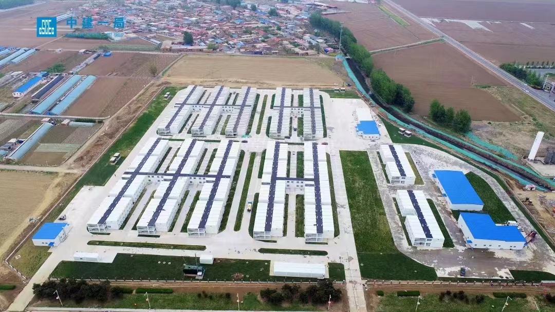 眾志成城，共同抗疫！廣恒防水馳援遼陽(yáng)方艙醫(yī)院項(xiàng)目。